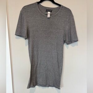 Emporio Armani Heather Gray Tee Medium